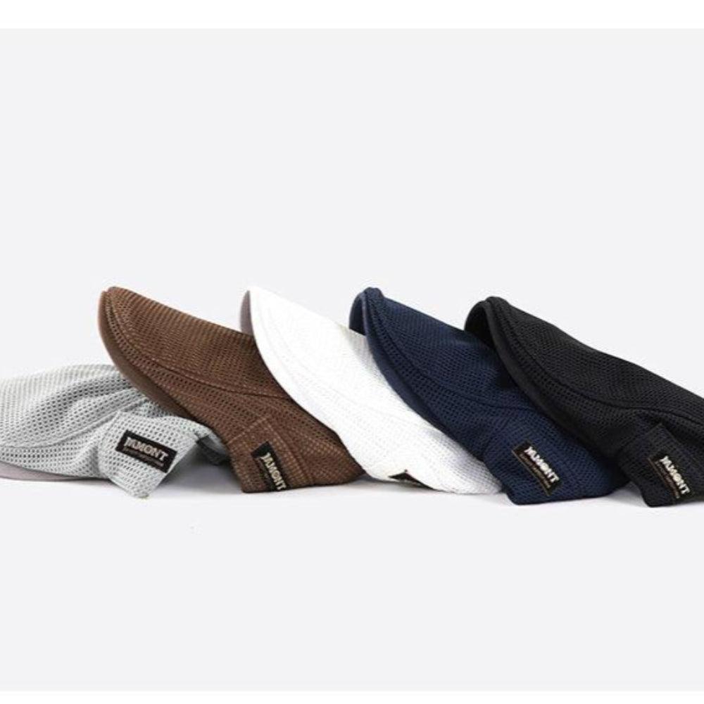 Chapeau homme léger Bloom™ de Danoir Paris en tissu blanc, style élégant et respirant pour homme.
