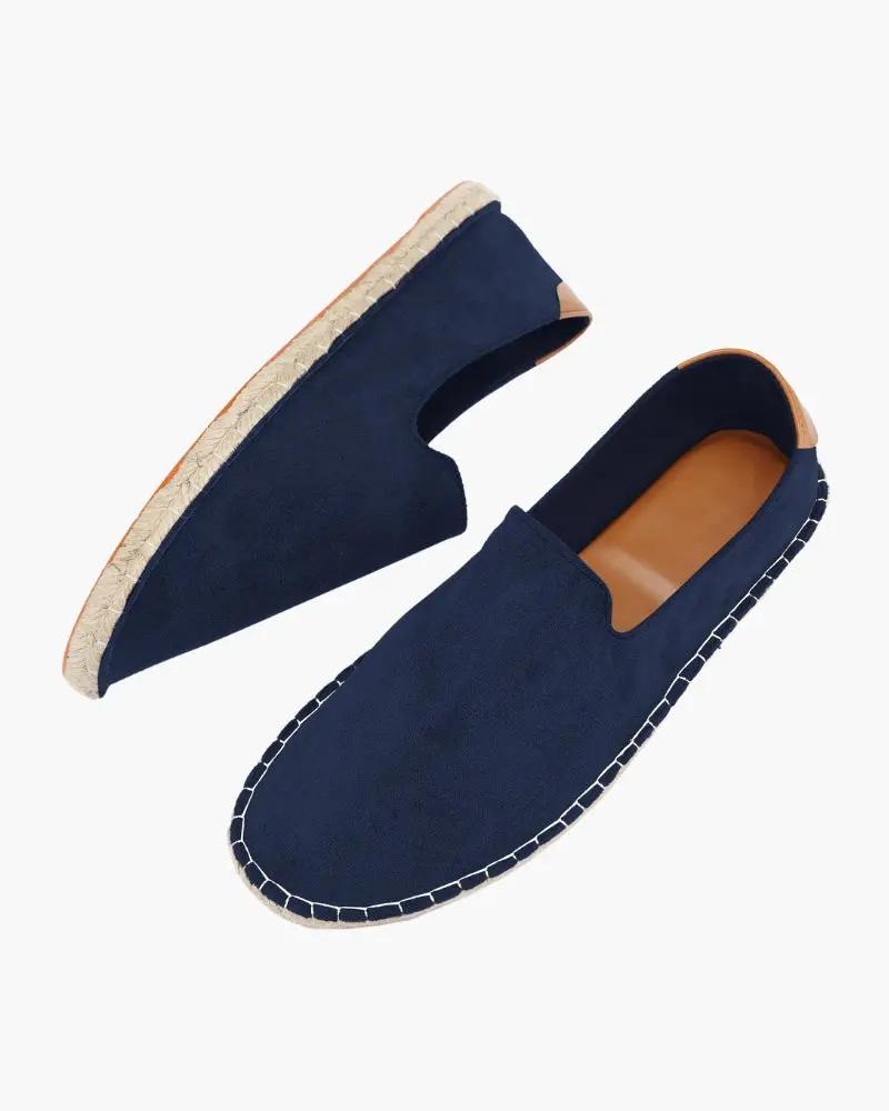 Espadrilles Soho de la marque Old Money en noir, pointure 38, avec semelle en corde et design décontracté.