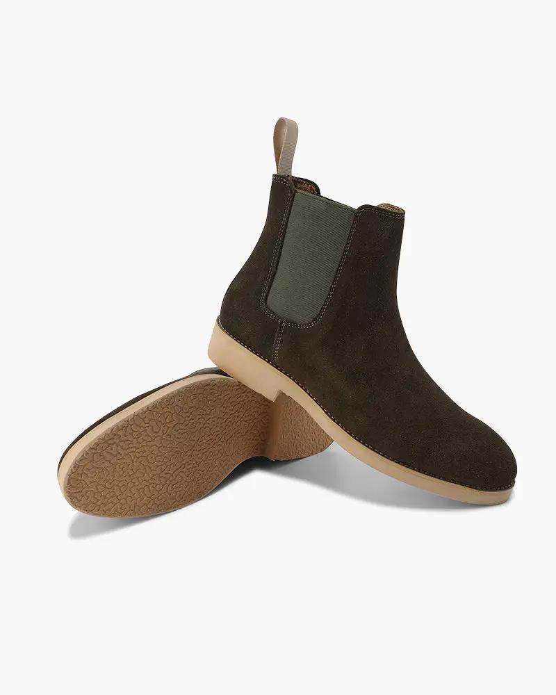 Bottes Chelsea Old Money en cuir noir pour femme, taille EU 38, aspect élégant et finition soignée.