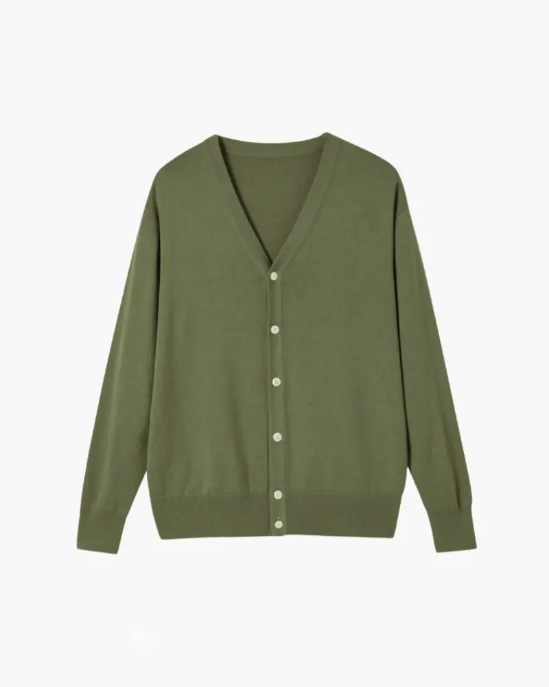 Gilet en laine 100 % premium de la marque Old Money, noir, taille XS, vue de face sur fond blanc.
