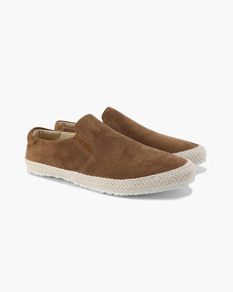 Chaussures de ville en daim gris Old Money, pointure EU 38, design élégant pour un look sophistiqué.
