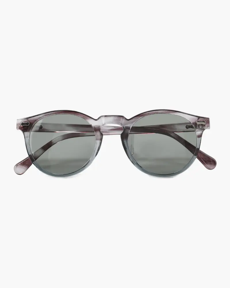 Lunettes de soleil Old Money polarisées avec monture transparente, mode élégante et protection contre l'éblouissement