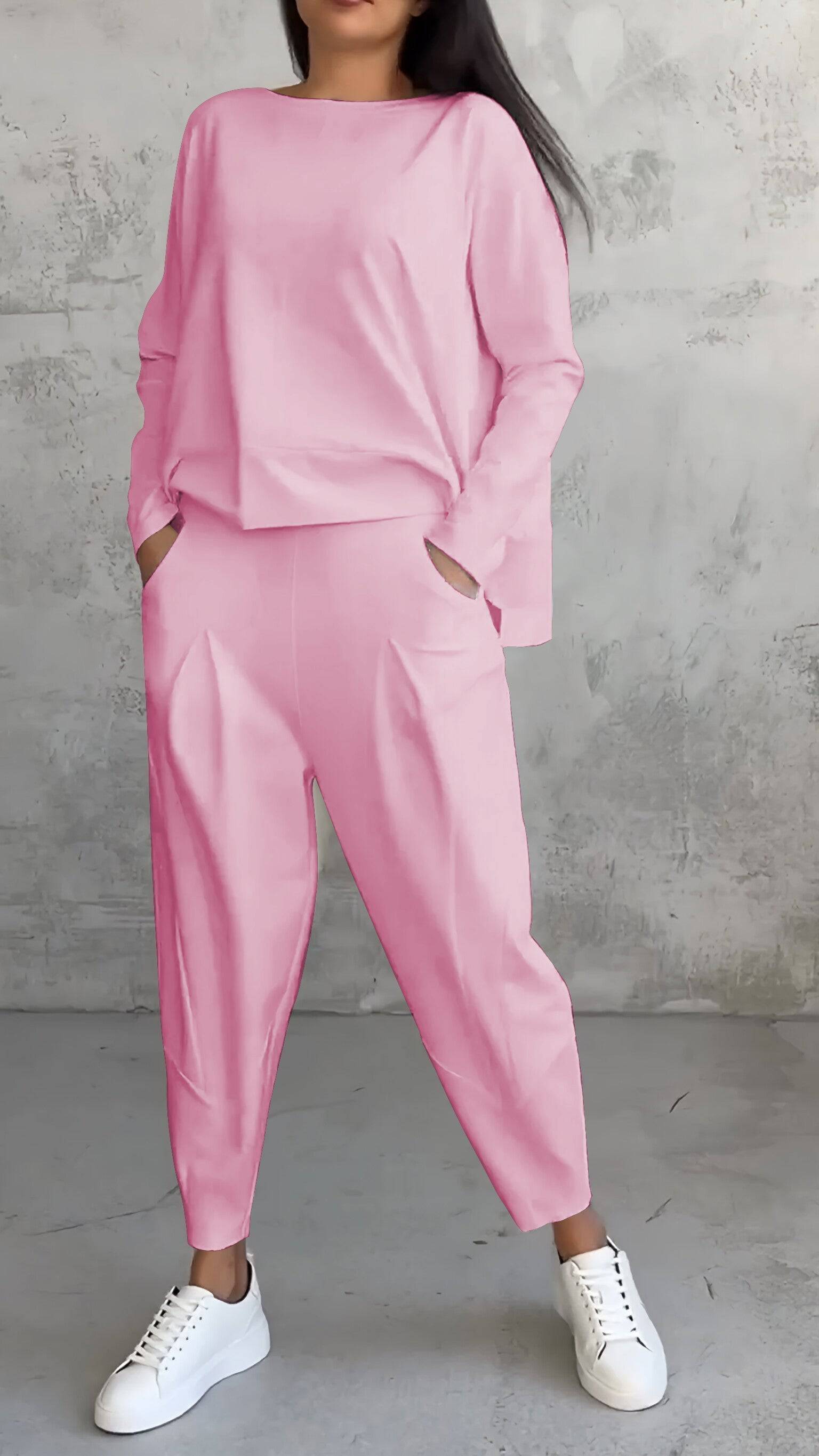 Ensemble décontracté Madison de Danoir Paris, look chic et confortable, vêtements modernes pour un style casual élégant.