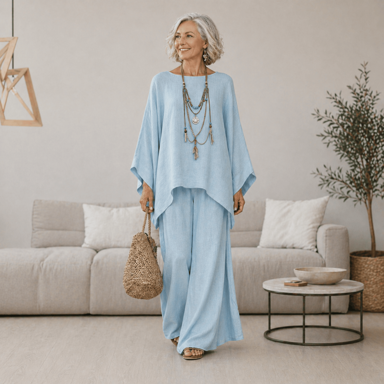 Ensemble Celeste™ Danoir Paris, luxe et confort, disponible en 5 couleurs, vue d'ensemble du set élégant et sophistiqué.
