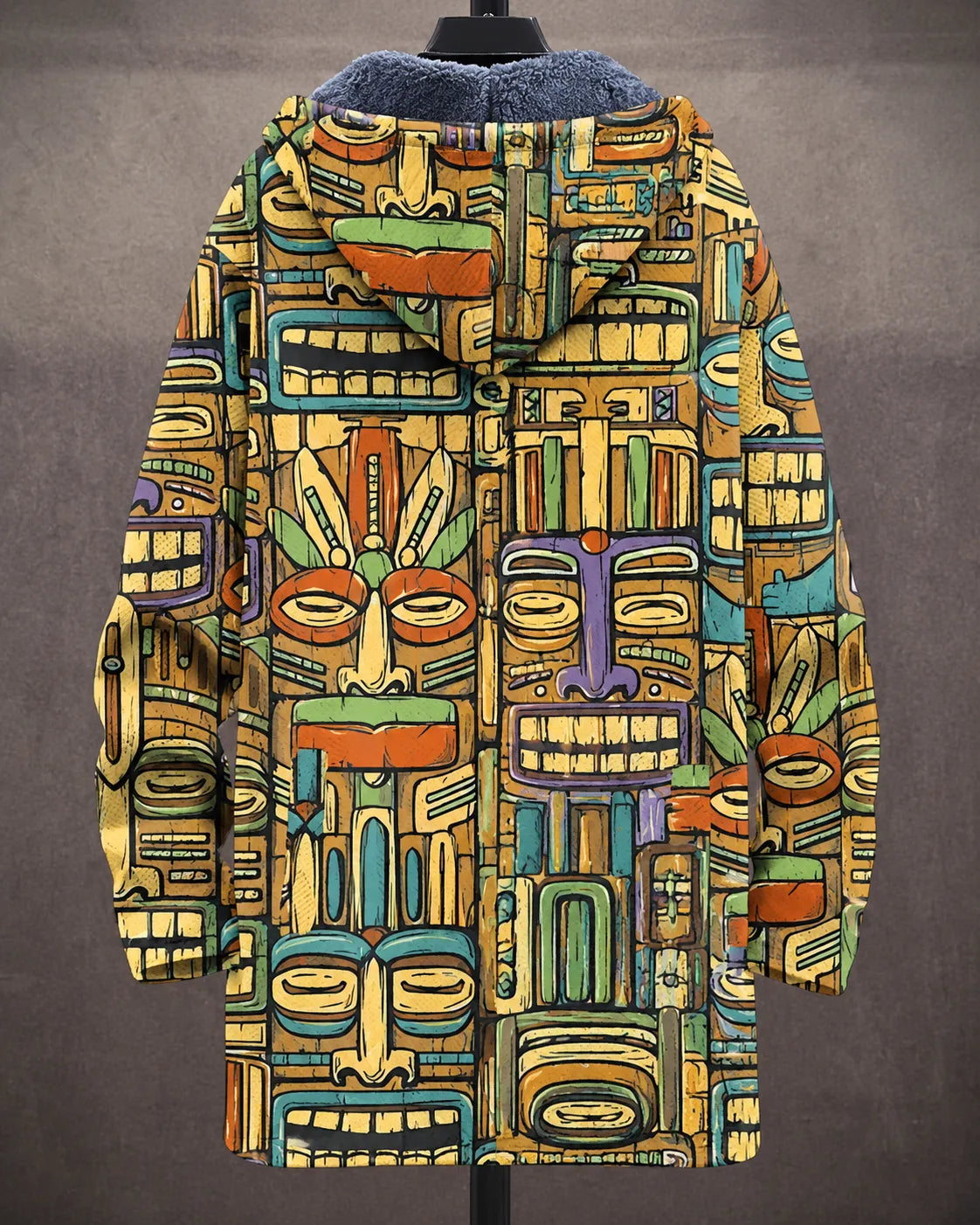 Veste à capuche Art Héritage Amara de Danoir Paris, en tissu coloré avec logo et détails de style artistique.
