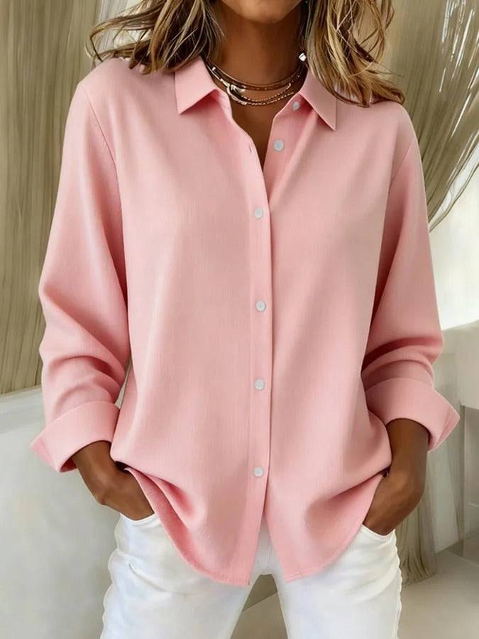 Blouse élégante Cecilia de Danoir Paris, vêtement polyvalent pour femmes, image de la blouse Emily pour femme.
