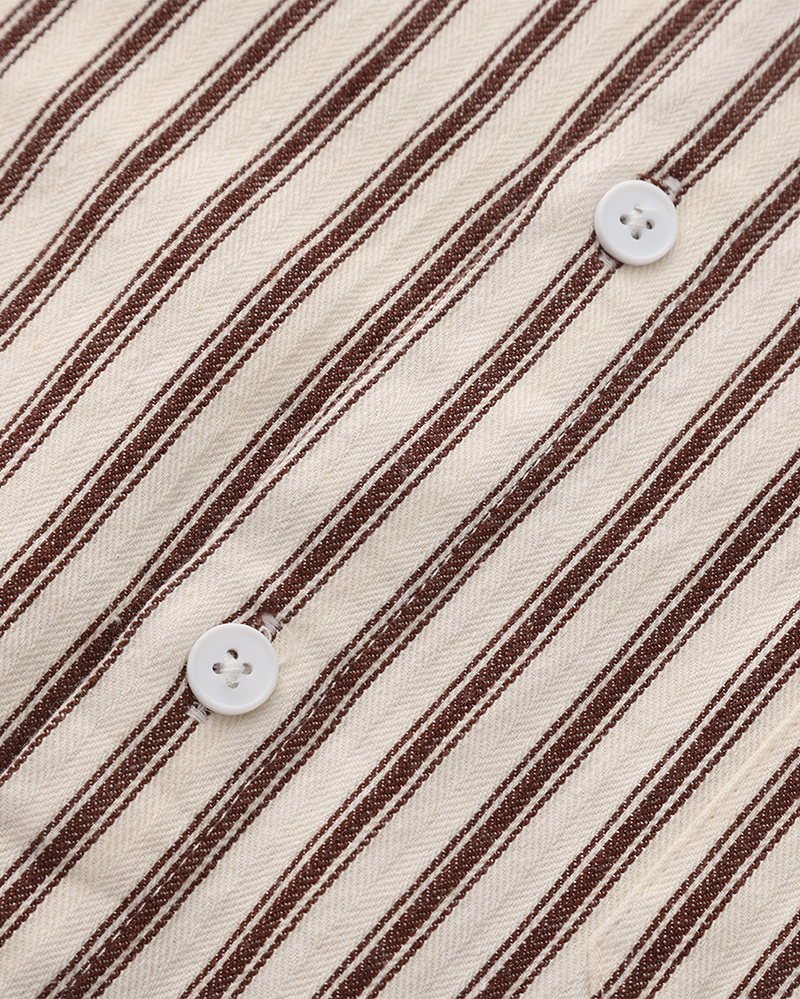 Gentlemen's Striped Shirt Old Money