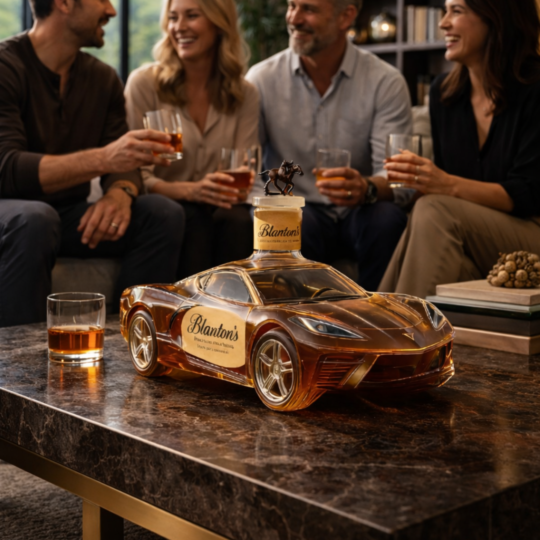 Flasque à whisky Danoir Paris Corvette Edition avec design élégant, format portable et finition en acier inoxydable.