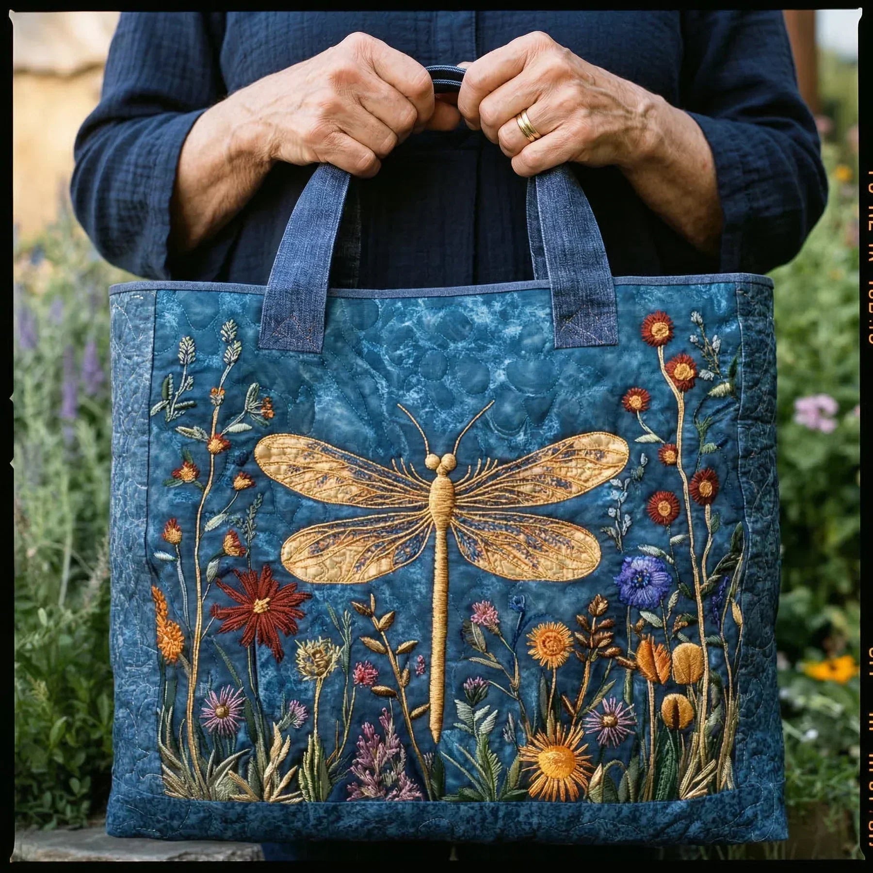 Sac à main artisanal Golden Isle de Danoir Paris, en cuir, avec bandoulière, couleur or, détail de finition élégante.