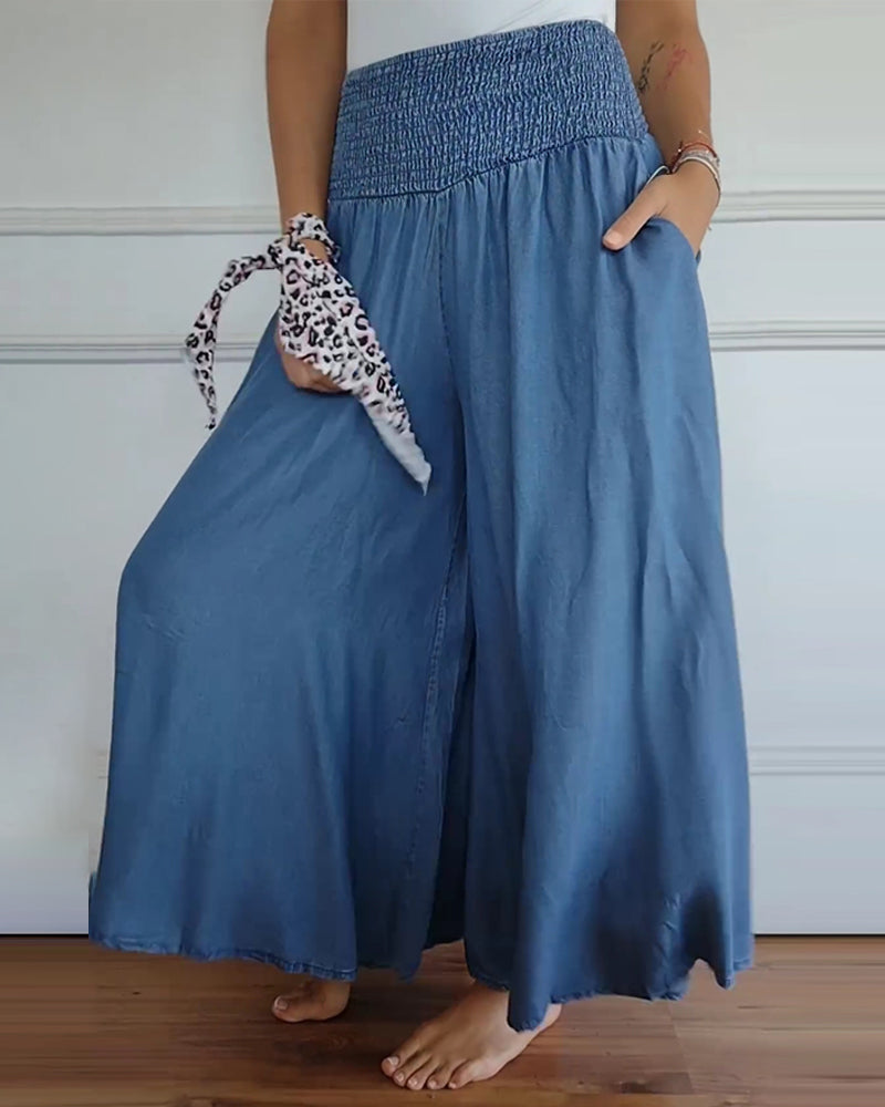 Pantalons confortables printaniers gris Pharsey #826 de Danoir Paris, en tissu léger pour un style décontracté.