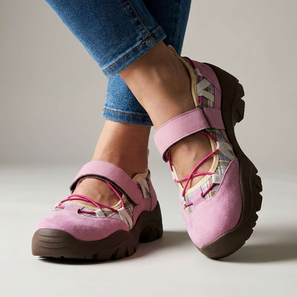 Mocassins Velina ComfortWalk beige Danoir Paris, chaussures confortables en cuir pour femme, vue de face.