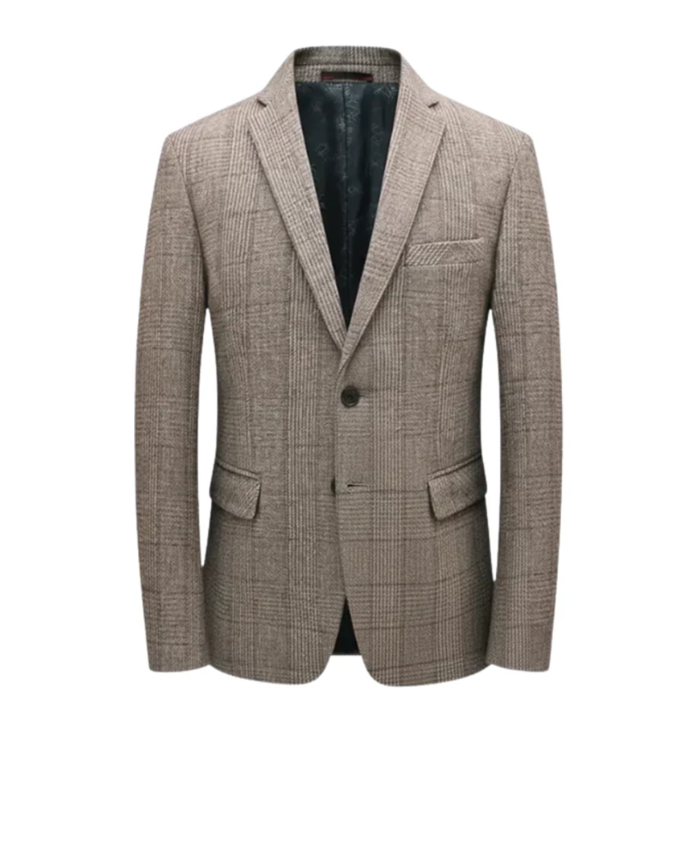 Blazer formel pour homme de Danoir Paris, élégance beige avec coupe moderne, idéal pour occasions professionnelles.