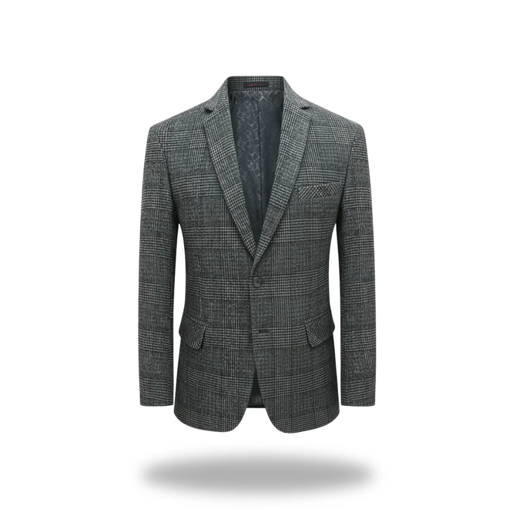 Veste blazer beige formel pour homme de la marque Danoir Paris, adaptée pour occasions professionnelles et élégantes.