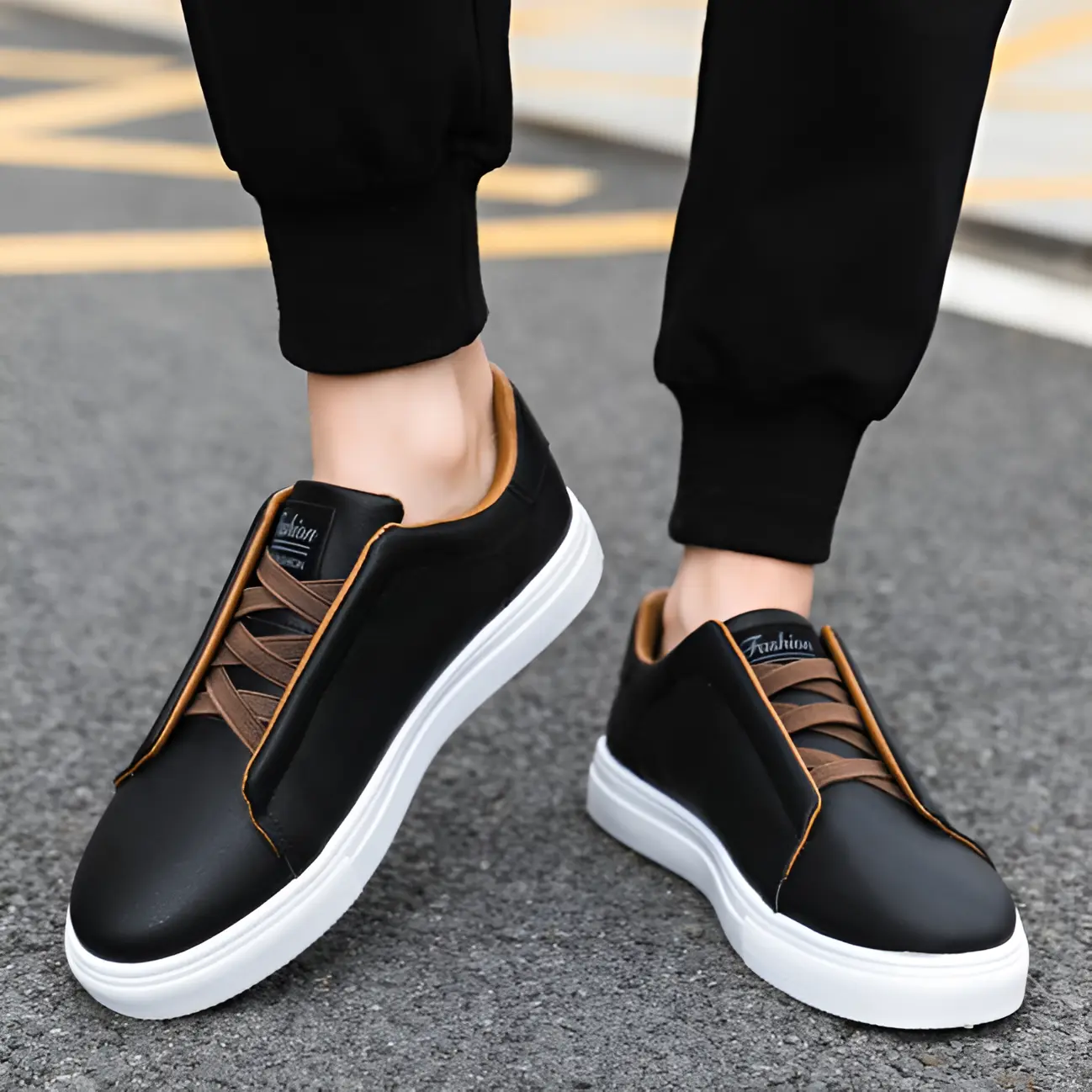 Chaussures sneakers chic Bernardo™ Danoir Paris blanches en taille 39 avec design élégant et moderne.