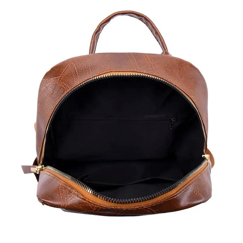 Sac à dos blanc Lydia de Danoir Paris, style chic classique, avec poignées et détails élégants pour un look sophistiqué.