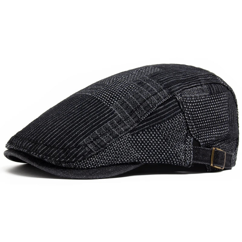 Casquette homme Bloom™ en denim bleu de Danoir Paris, style décontracté et tendance pour hommes.