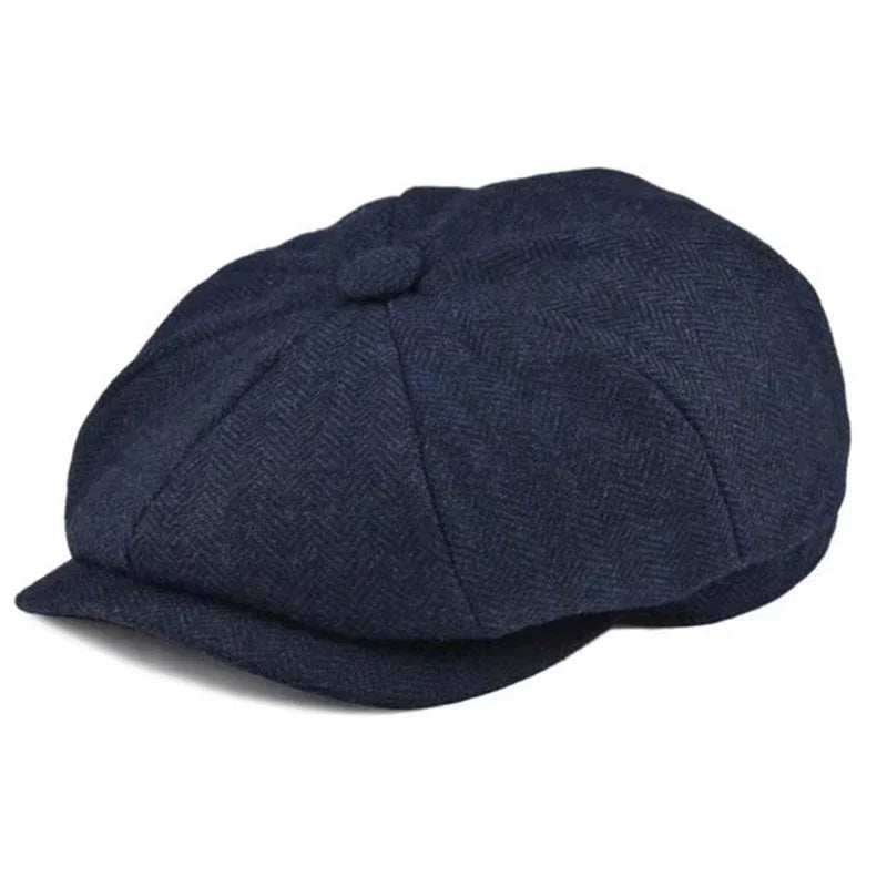Veste d'hiver chaude et élégante Bloom™ pour animaux, conçue par Danoir Paris, en tissu bleu pour chien ou chat.