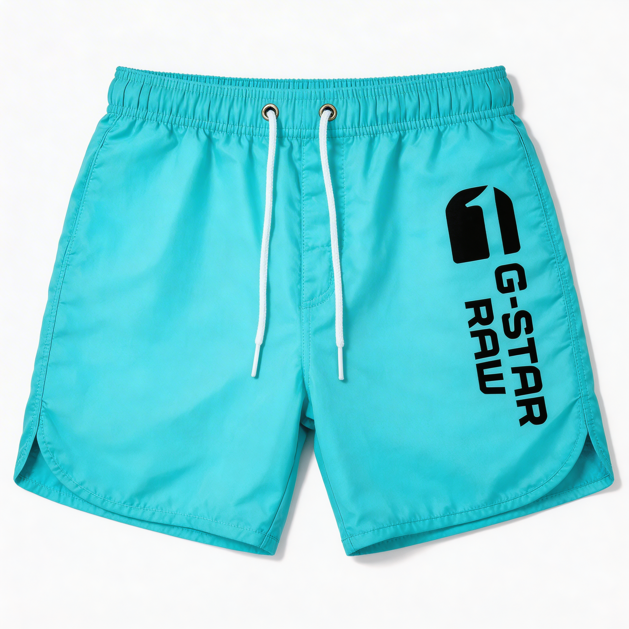Shorts de bain homme Laluna® de Danoir Paris, en tissu bleu, taille S, perfect pour la plage ou la piscine.