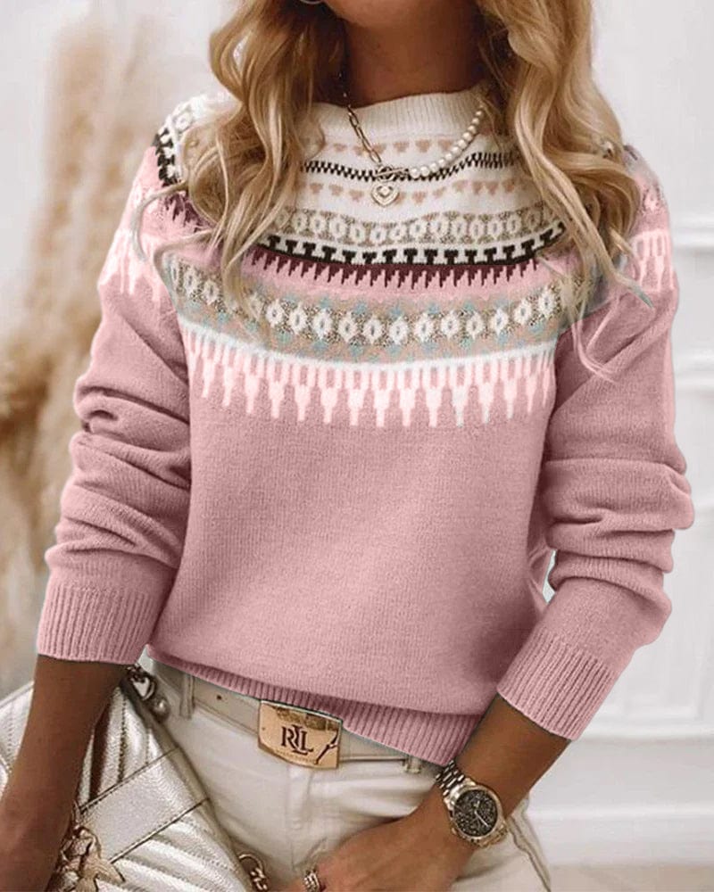 Pull douillet chic Sophia en bleu clair de Danoir Paris, confort et élégance pour un style sophistiqué.