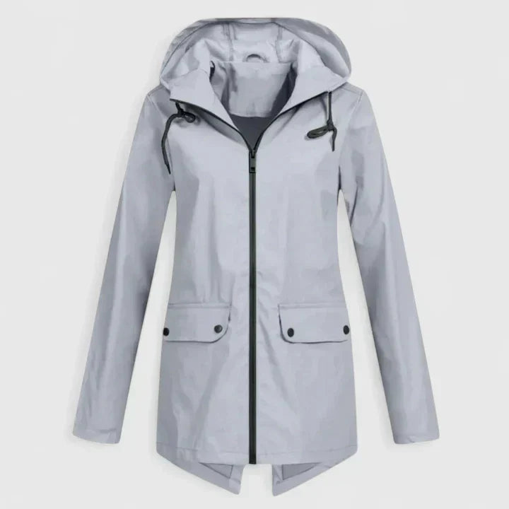 Veste confortable Danoir Paris Vanyssiah en tissu bleu, coupe ajustée et détails élégants pour un style décontracté.