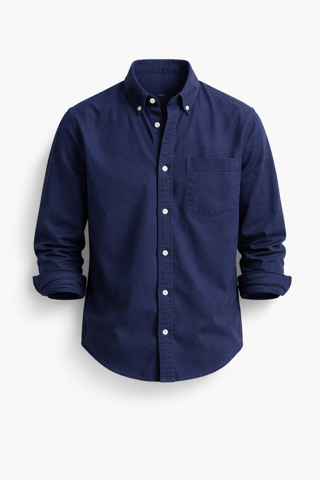 Chemise casual chic Danoir Paris Keldros en denim bleu clair, manche longue, coupe élégante pour un look décontracté sophistiqué