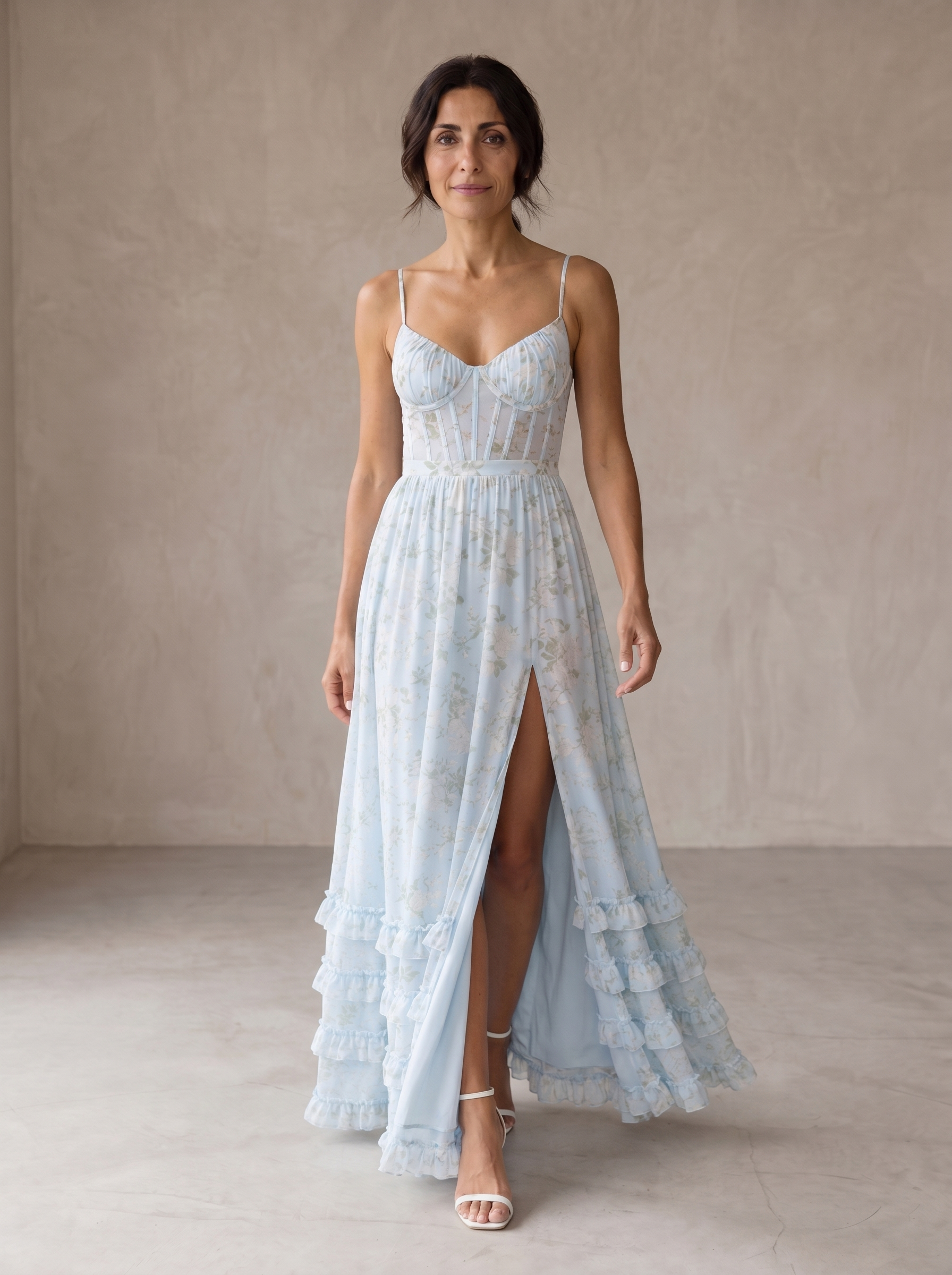 Soutien-gorge Danoir Paris Violetta Silhouette Sussurrante en bleu, détails en dentelle et finition élégante.