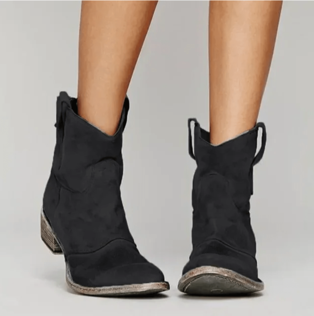 Bottes orthopédiques en suède Charlotte de Danoir Paris, couleur bleue, avec design confortable et soutien pour le pied.