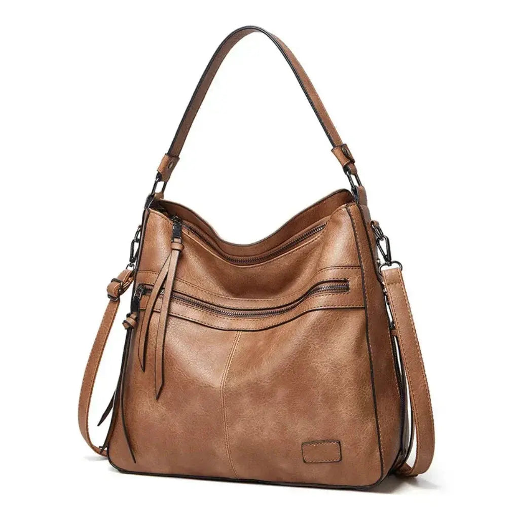 Sac Danoir Paris Lilla, sac opulent au design intemporel avec détails élégants et matériaux de qualité, vue de face.