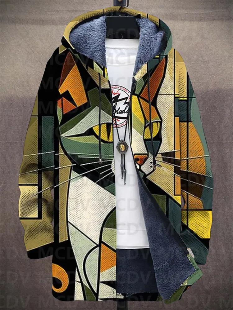 Veste de luxe Lowanna inspirée par l'art de Danoir Paris, en tissu doré avec détails artistiques.