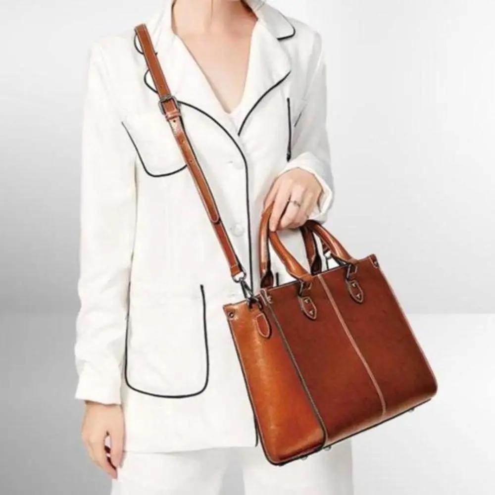 Sac à main Danoir Paris Seraphina en cuir cognac, élégance intemporelle et design pratique pour femme.