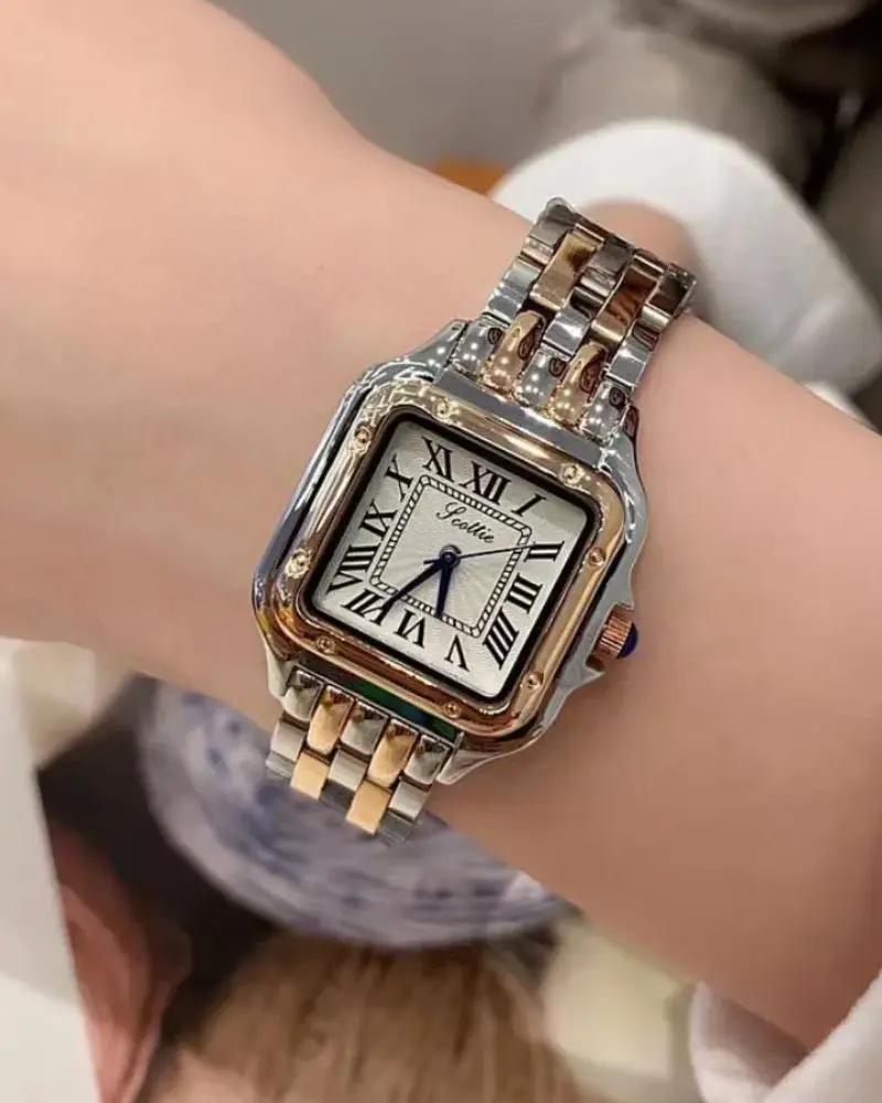 Montre femme Milano Lady de Danoir Paris avec bracelet en acier inoxydable et cadran élégant.