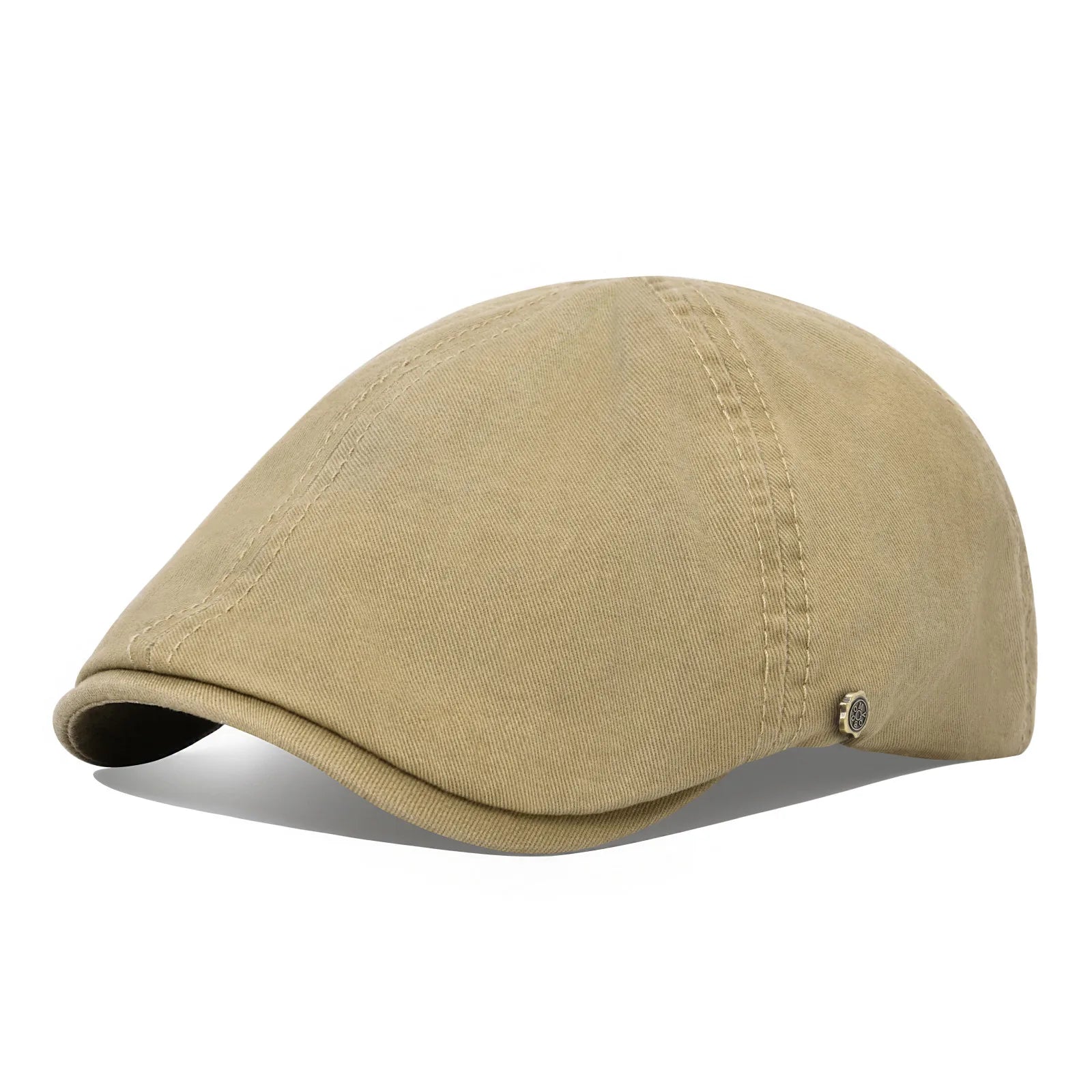 Casquette de golf en coton Bloom™ de Danoir Paris, couleur gris foncé, vue de face avec logo brodé visible.