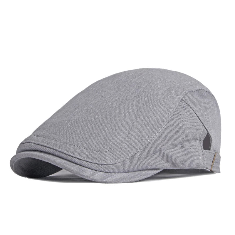 Casquette homme réglable Bloom™ Danoir Paris, en tissu vert foncé, avec logo brodé sur le devant.