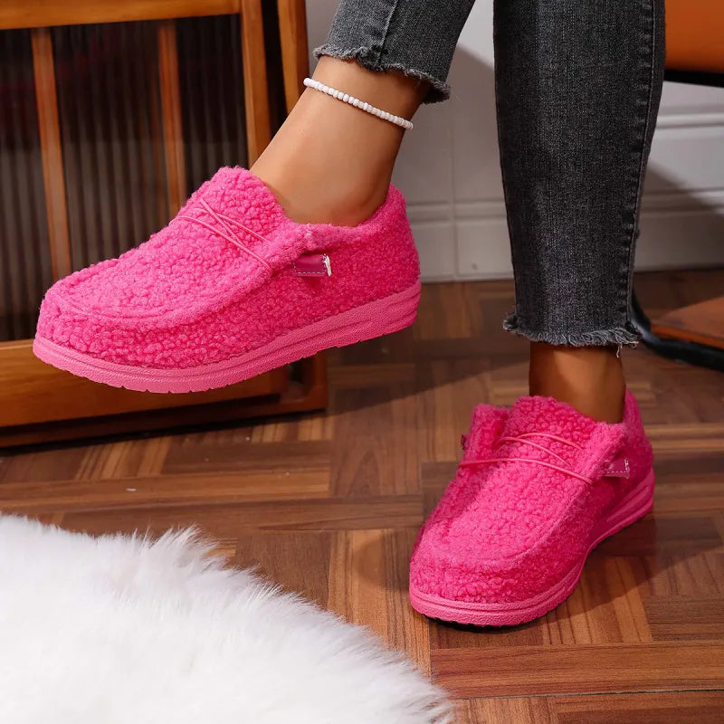Chaussons Valorine™ Varma Teddy kaki Danoir Paris, confortables en fausse fourrure, pointure 36.