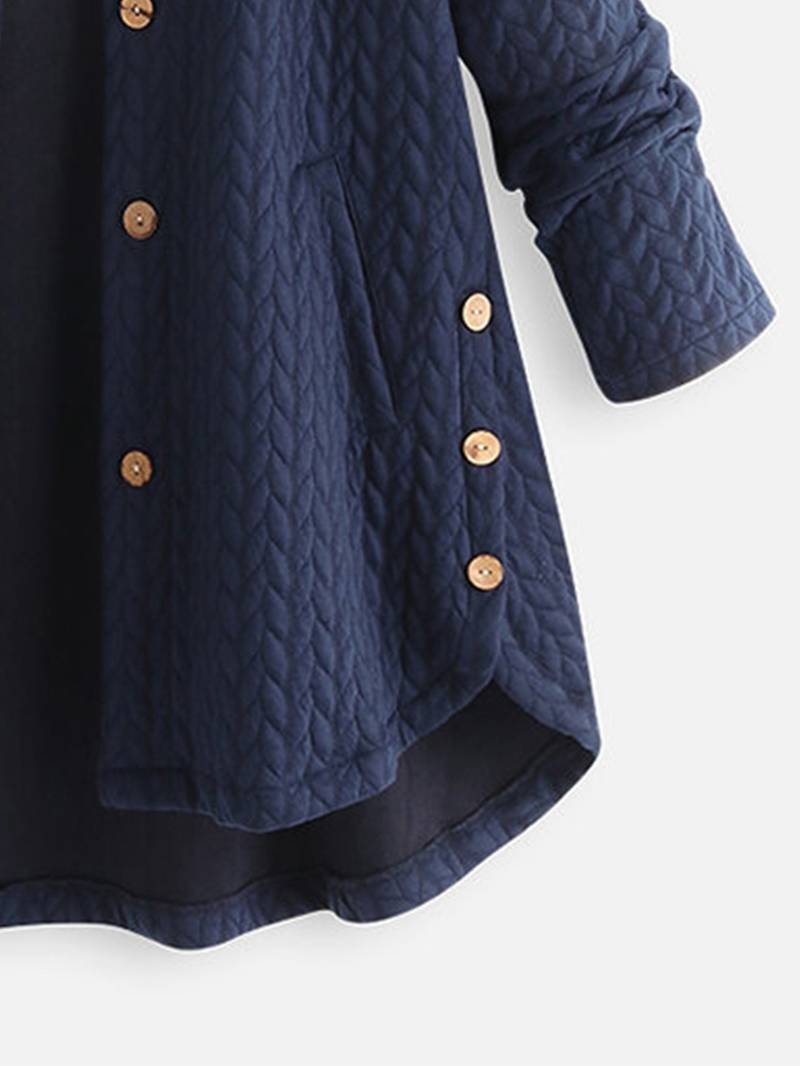 Veste matelassée élégante Danoir Paris Julie automnale en rouge Bourgogne, style chic et chaud pour l'automne.