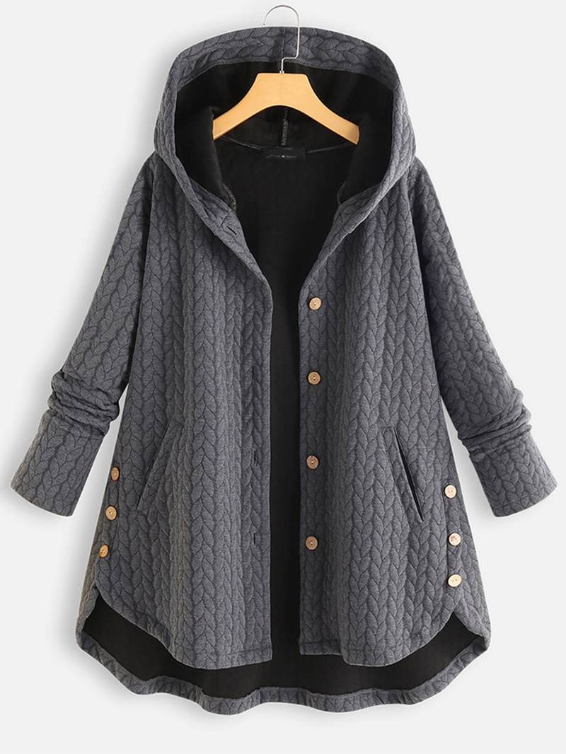 Veste matelassée automnale Danoir Paris Julie en rouge bourgogne, style élégant et chaud pour l'automne.
