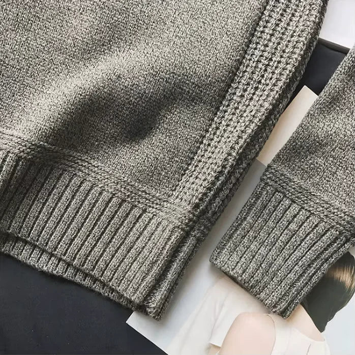 Pull alpin doux Gosse de Danoir Paris en rouge, avec design chaud et confortable pour enfants.