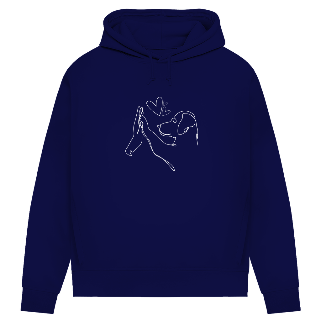 Sweat doux blanc pour amis à quatre pattes de la marque Danoir Paris, modèle FR1112, confortable et élégant.