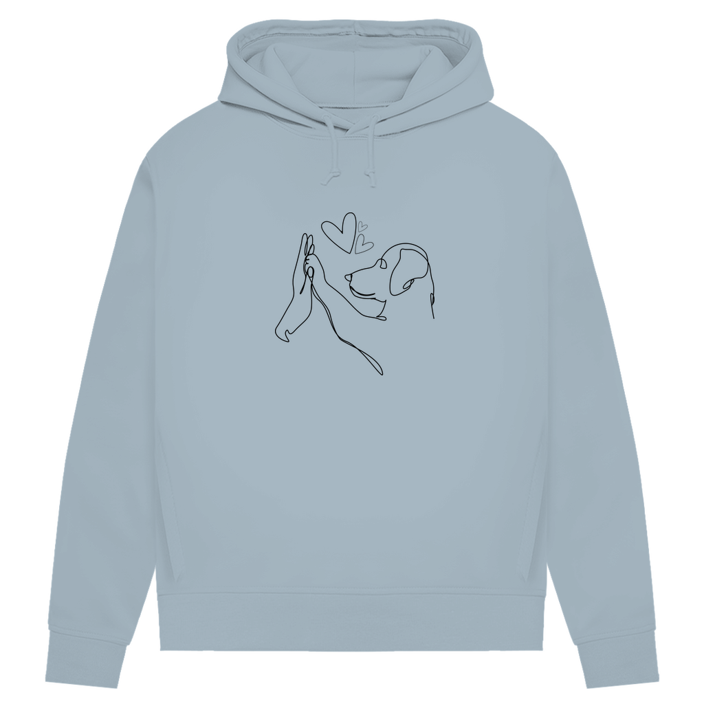 Sweat doux blanc pour amis à quatre pattes de la marque Danoir Paris, modèle FR1112, conçu pour chiens et chats.