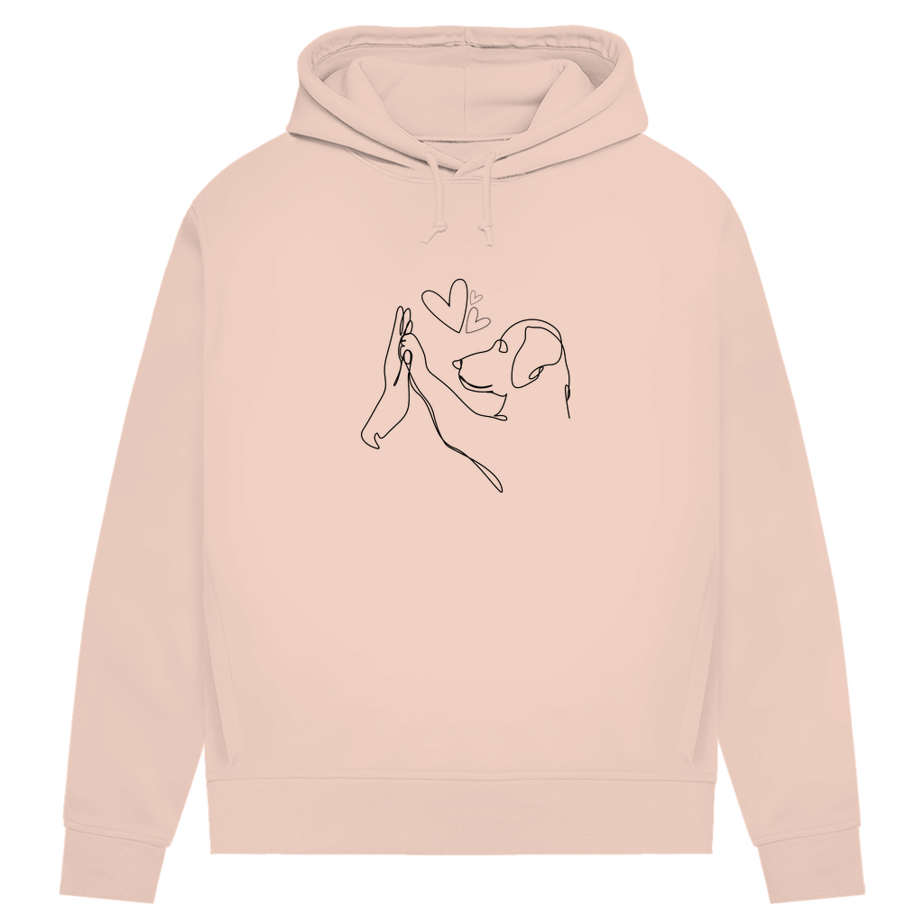 Sweat doux blanc pour amis à quatre pattes de la marque Danoir Paris, conçu pour le confort et le style des chiens.
