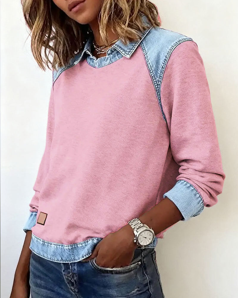 Blouse moderne brodée Lina de Danoir Paris en beige, style élégant avec détails brodés visibles sur la photo.