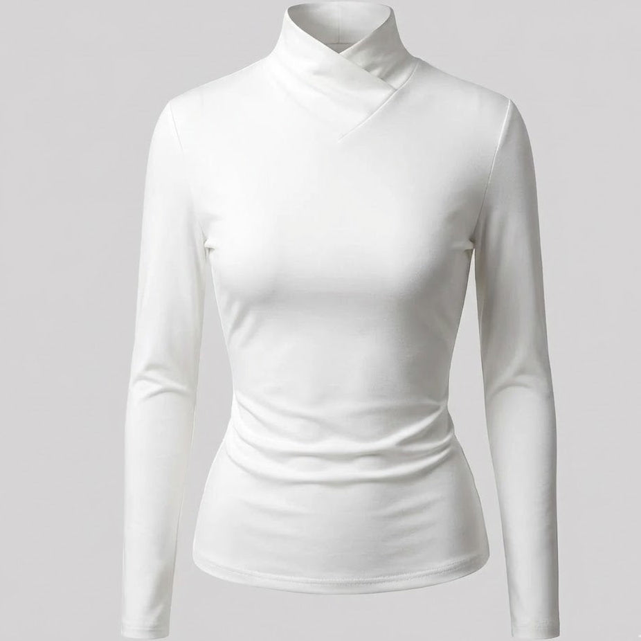 Lingerie blanche Danoir Paris Stazia FR1423, élégante et confortable pour un usage quotidien, vue de face.