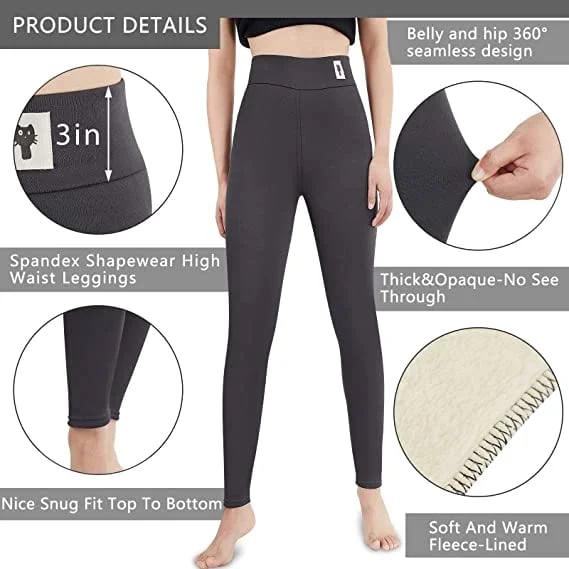 Pantalon d'hiver élégant Danoir Paris FR1448 en gris foncé, coupe slim, tissu chaud et confortable pour femmes.