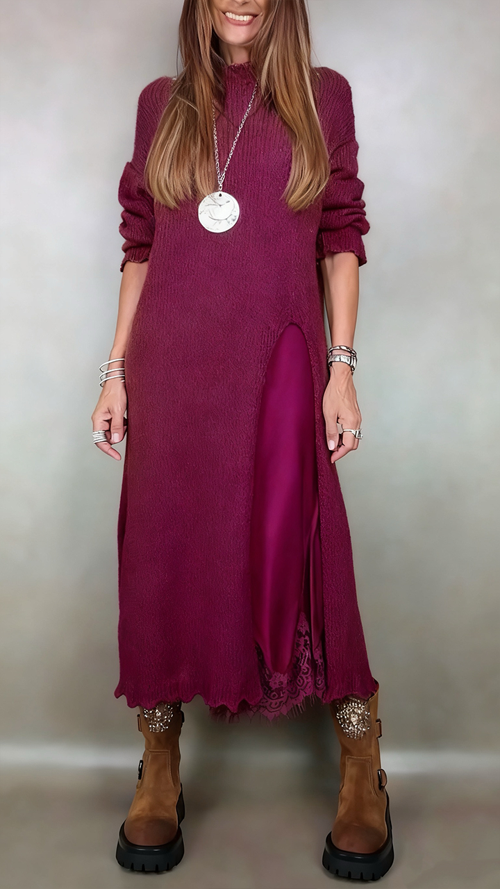 Robe maxi élégante Anarise de Danoir Paris, noire, taille XS, en tissu fluide et sophistiqué, parfaite pour une tenue chic.
