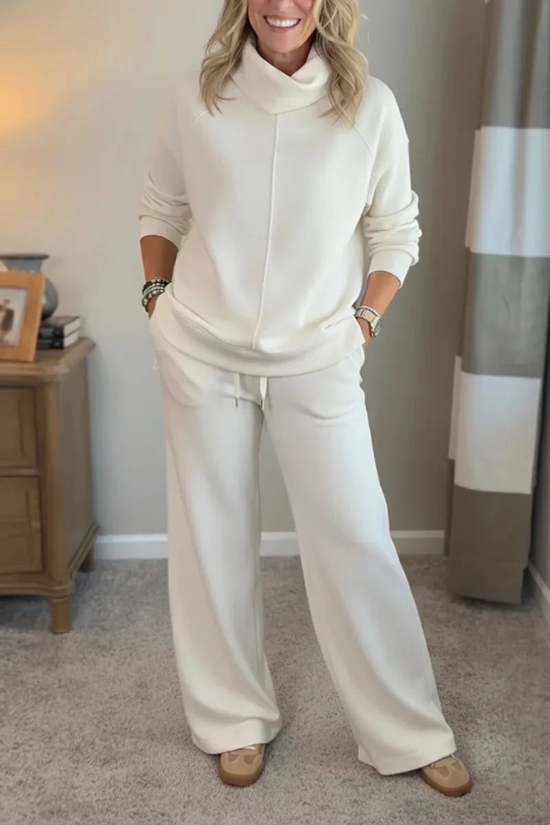 Ensemble Faiella confortable et élégant de Danoir Paris, bleu, taille S, pour un style chic et décontracté.