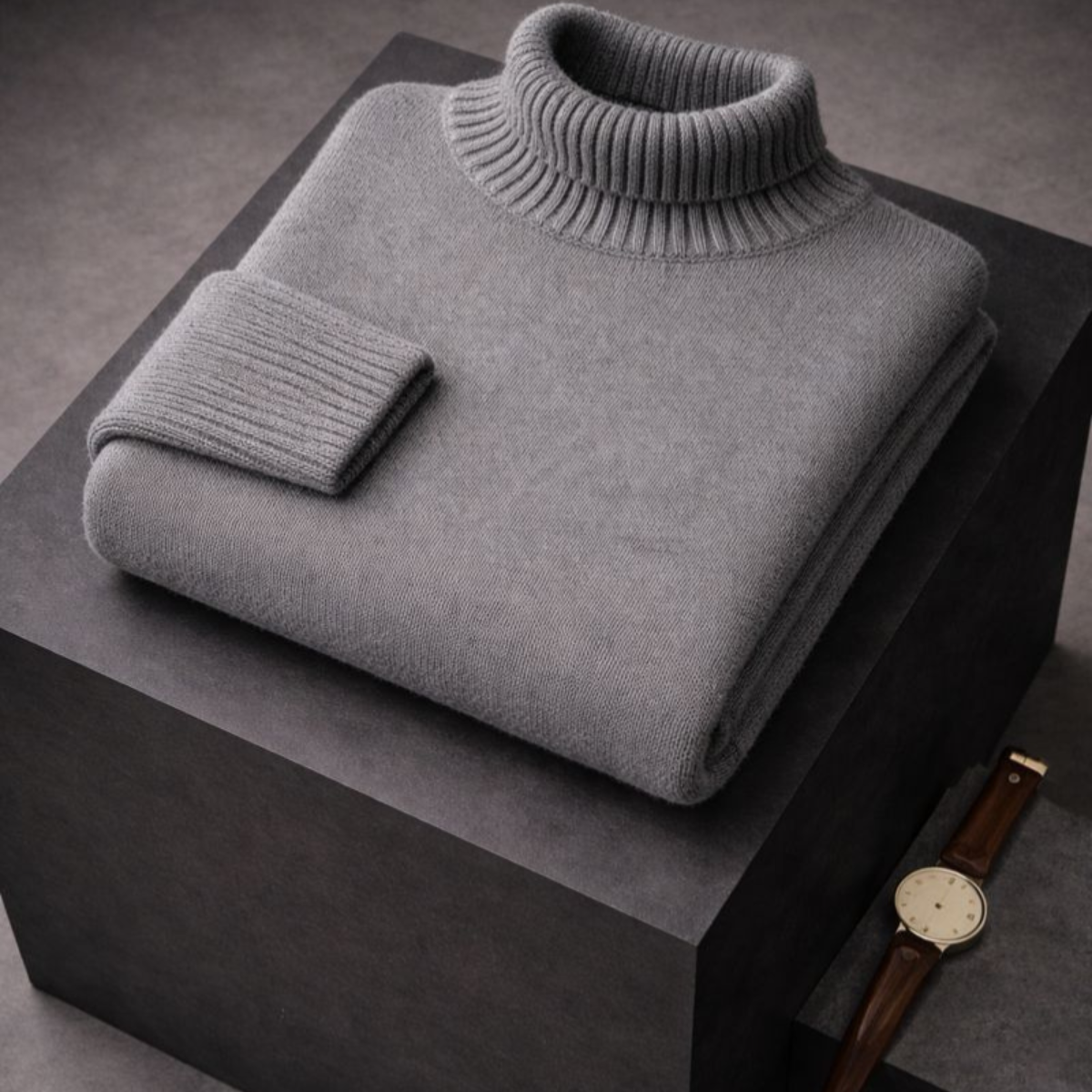 Pull chic et confortable Danoir Paris INES en marron, avec coupe élégante et tissu doux visible sur l'image.