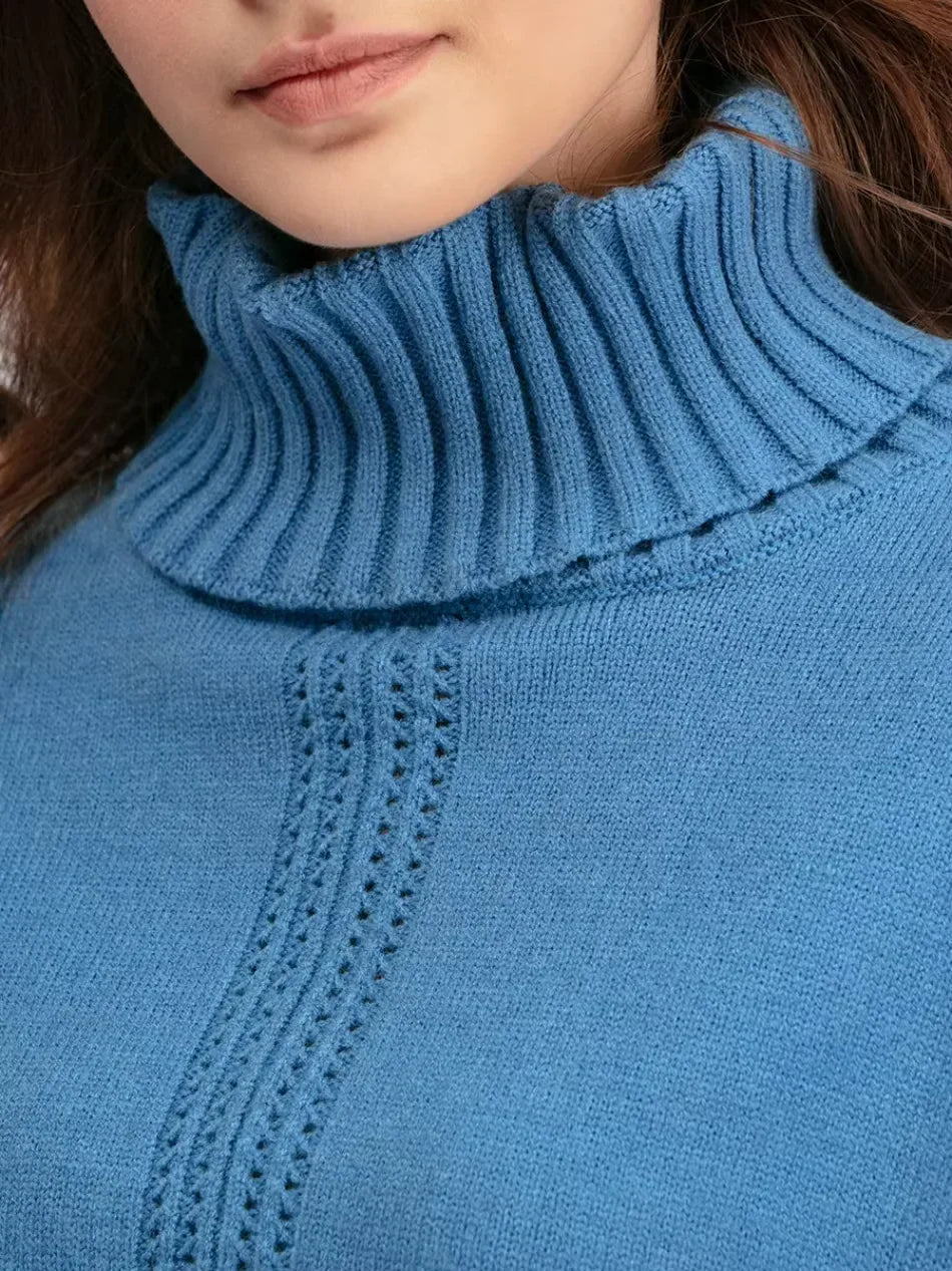 Ensemble tricoté chic Vianna de Danoir Paris en rose, comprenant un haut et un pantalon élégants, pour un style sophistiqué.