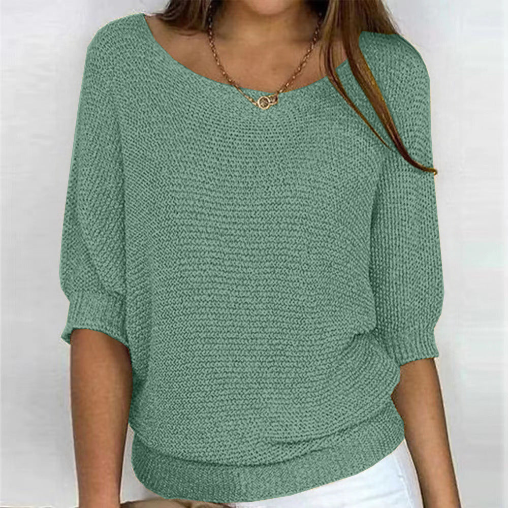 Pull confortable et élégant Linda FR782 de Danoir Paris en beige, visible sur l'image.