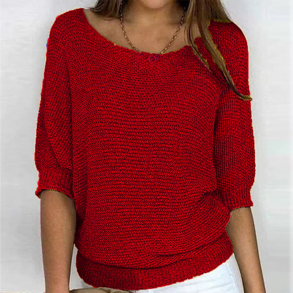 Pull confortable et élégant Danoir Paris Linda FR782 beige, tissu doux et coupe flatteuse pour un style chic et décontracté