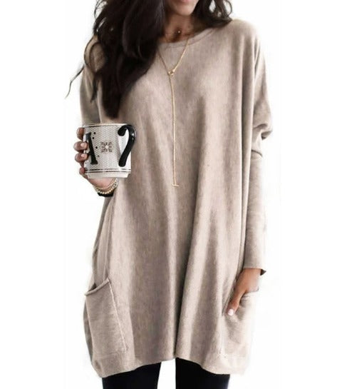 Vêtement féminin Danoir Paris FR802 Sara en noir, style décontracté et élégant pour un look quotidien sophistiqué.